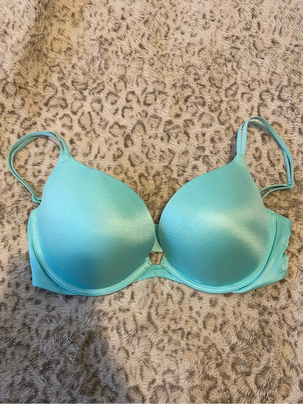 Victoria's Secret Light Aqua Push Up Bra